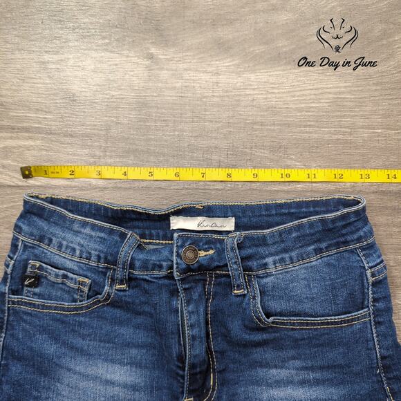 KanCan Juniors Denim Shorts Size 5 - Picture 3 of 7